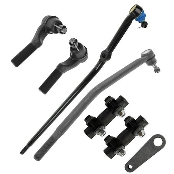 TRQ Front Tie Rods Kit Fits 2005-2006 Ford E-150 2005 E-150 Club Wagon PSA30118