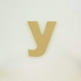 thumbnail image 4 of Package of 1, 12 Inch X 3/4" Thickness MDF Letter y in The Arial Font, Thick, Lower Case for Art & Craft Project, Made in USA, 4 of 4