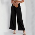 thumbnail image 5 of Women'S Pants Woman Pants Casual Black Pants for Women Comfortable Pants for Women for Work Elastic Pants for Women with Pockets Women Summer Outfits, 5 of 7