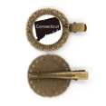 thumbnail image 1 of Connectic America USA Carte Contour Coiffure Broche Cheveux Clip Barrette, 1 of 3