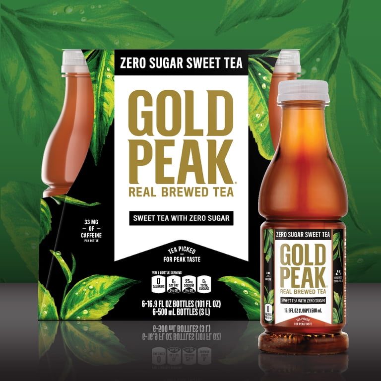 Gold Peak Zero Sugar Sweet Tea Bottles, 16.9 fl oz, 6 Pack photo 2