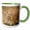 Green/White, variant on 3drose, Tanzania. Lioness, Cub at Ngorongoro Crater-af45 Rbe0024 - Ralph H. Bendjebar, 11oz Mug
