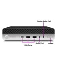 thumbnail image 2 of Remis à Neuf : HP 600 G4 MINI Intel Core i5-8600T 2,30 GHz, 16 Go, M.2/1 To SSD, Win 10 Pro, 2 of 4