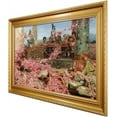 thumbnail image 2 of HFDF The Roses of Heliogabalus by Lawrence Alma-Tadema. Oil Patg Reproduction, Giclee Prt on Canvas. Ready to Hang,Wall Art for Home and Office Decor. Total w/Frame: 10x8inch Framed, 2 of 6