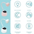 thumbnail image 4 of Gooseneck UVS Light for Gel Nails Polish Rechargeable Cordless Nail Dryer with 3 Times Auto Sensors UVS LED Nail Lamp White, 4 of 5