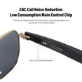 thumbnail image 4 of Real Time Translation Glasses, Hall Induction Switch 170mAh Large Capacity 163 Languages BLE 6.0 Connection AI Smart Sunglasses  for Daily Music Call, 4 of 7