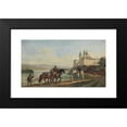 thumbnail image 2 of Franz Xaver Reinhold 18x12 Black Modern Framed Museum Art Print Titled - View of Melk, 2 of 5