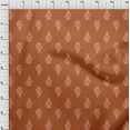 thumbnail image 3 of oneOone Polyester Lycra Fabric Leaves & Floral Block Print Sewing Fabric BTY 56 Inch Wide, 3 of 4