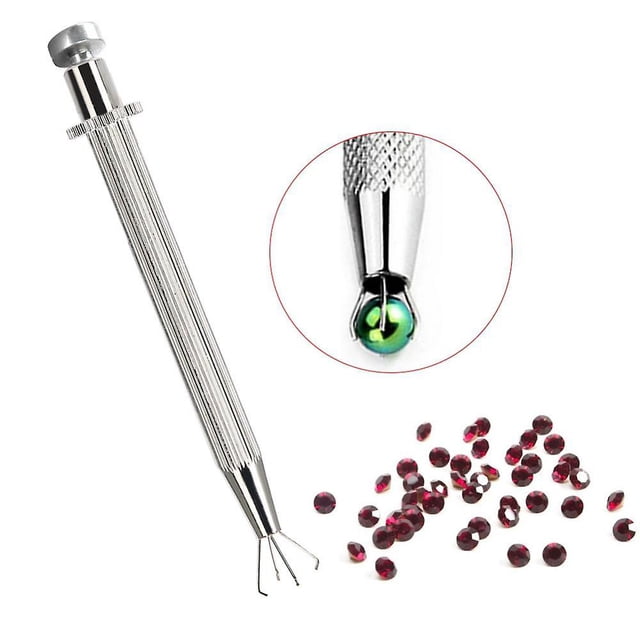 Herramienta para agarrar cuentas, alicates para joyería, pinza para bolas, soporte para piercing, herramienta para recoger piedras, herramienta para engarzar joyas, piezas de pinzas para joy