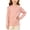 Pink, variant on Loopsun Kids Boys Girls Fall Tops 1-11Years Solid Long Sleeve Pullover Shirts