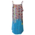 thumbnail image 5 of Vestido HUOGUO de verano para mujer, estampado, casual, sin mangas, 5 of 5