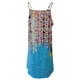 thumbnail image 5 of Vestido HUOGUO de verano para mujer, estampado, casual, sin mangas, 5 of 5