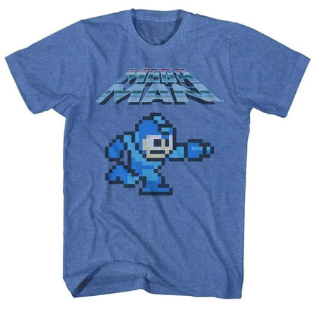 - Mega Man Gaming Mega Gunner Adult Short Sleeve T Shirt