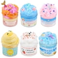 thumbnail image 3 of BESTSKY Butter Slime Charms Stress Relief Toy Slime,Non-Sticky DIY Scented Funny Party Slime Supplies for Girls and Boys, 3 of 7