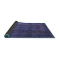 thumbnail image 2 of Ahgly Company Indoor Rectangle Abstract Blue Modern Area Rugs, 3' x 5', 2 of 4