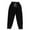Black, variant on Teens Little Girls' Sweatpants Soft Athletic Performance Joggers Drawstring Lone Pants, Size 4-16 Years