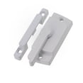 thumbnail image 3 of Zinc Alloy Sliding Casement Sash Vertical Slider Fitch Catch Lock White, 3 of 7