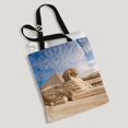 thumbnail image 1 of EREHome Sphinx Giza Sac en Toile Égyptienne Réutilisable Sac de Courses 14 Pouces(L) x 16 Pouces(H), 1 of 1