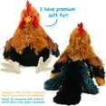thumbnail image 6 of Riley The Rooster - 8 Inch Chicken Stuffed Animal Plush, 6 of 6