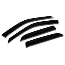 TuningPros WV2M-202 Outside Mount 2.0mm Window Visor Deflector 4 Pcs Set For 2007-2016 GMC Acadia