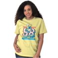 thumbnail image 4 of Vintage Varsity Cheerleader Smurfette Women's Graphic T Shirt Tees Brisco Brands S, 4 of 6
