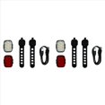 thumbnail image 1 of 2X Bike Light Set Front and Rear USB Charging Mountain Helmet Road Bike Headlight Taillight, 1 of 8