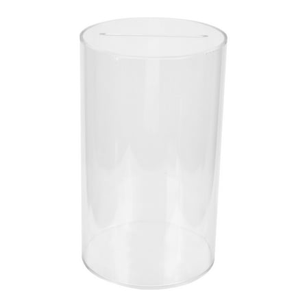 HOMEMAXS  Large Coin Bank Clear Piggy for Adults See-through Saving Pot