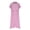 Pink, variant on Womens 2026 Summer Casual Dresses Striped Shirt Dress with Pockets Button-Front Flowy Midi Sundress Stylish Outfit