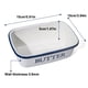 thumbnail image 5 of Caja De Mantequilla Caja De Almacenamiento De Mantequilla Contenedor Con Tapa De Madera Rectángulo Para Hornear En La Cocina Casera Minnieouse HA018544-00, 5 of 6