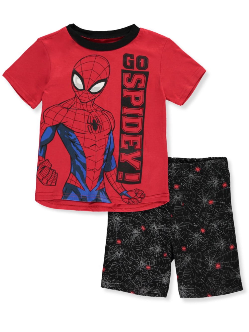 Spider-Man - Spider-Man Boys' Go Spidey! 2-Piece Shorts Set Outfit ...