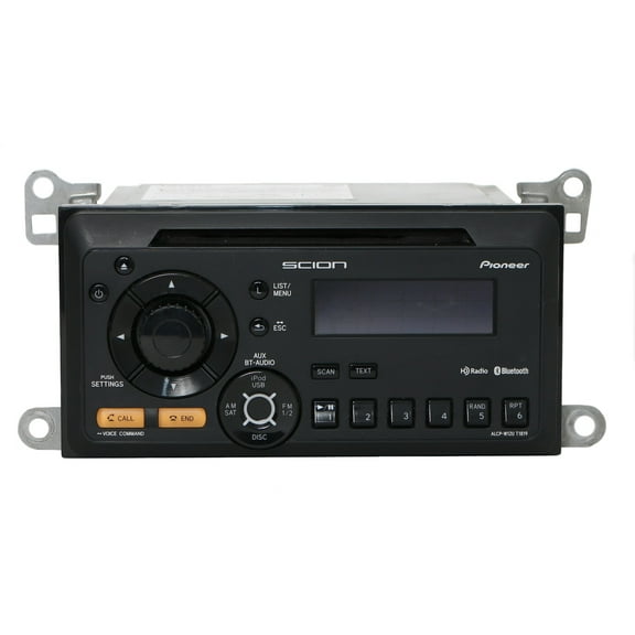 Restored 2008 - 2014 Scion XD AM FM Radio mp3 CD w/o Navigation Face T1819 - PT546-00120 (Refurbished)