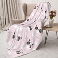 thumbnail image 3 of Sikiie Cute Panda Cozy Flannel Fleece Throw Blanket: Lightweight & Thick for All Seasons - Perfect for Women, Men, & Kids"80"x60", 3 of 6