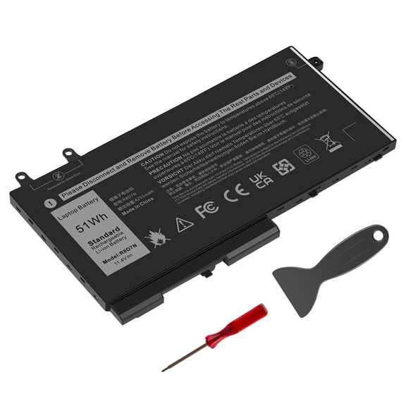 Laptop Battery for Dell Latitude 5400 5401 5410 5411 Type 11.4V 51Wh R8D7N W8GMW