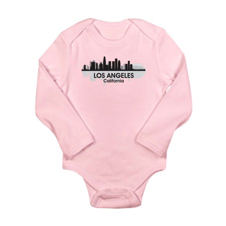 

CafePress - Los Angeles Skyline - Long Sleeve Infant Bodysuit