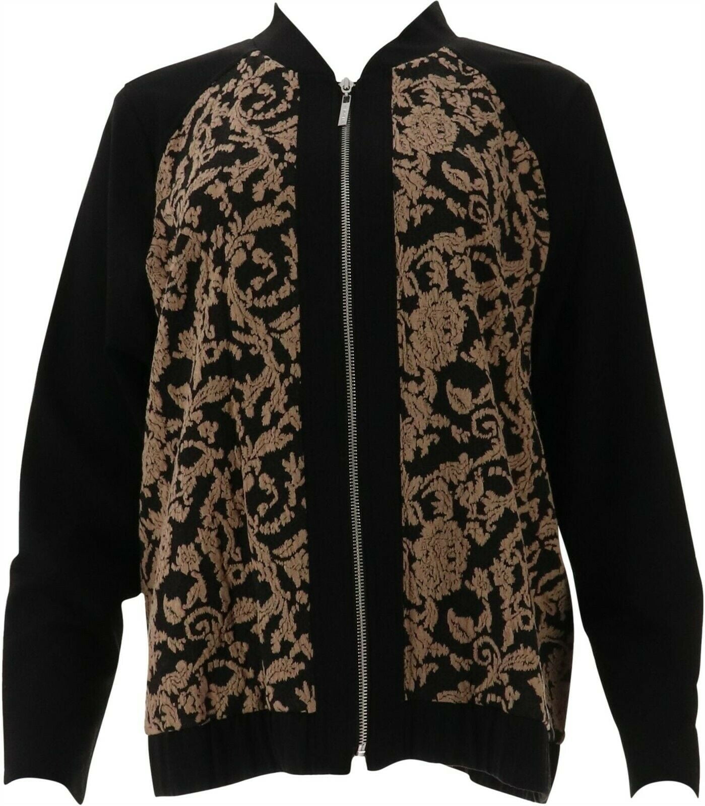 susan graver bomber jacket