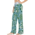 thumbnail image 2 of Women Pajama Pants Lounge Pants Long Stretch Comfy Sleepwear Turtle Tortoise Cute, 2 of 7
