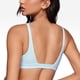 thumbnail image 3 of Top deportivo INGIA con escote en V profundo, sin aro, azul, talla pequeña, 3 of 5