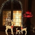 thumbnail image 2 of Lighted Christmas Deer Decor Artificial Pre-lit Led Lights Reindeer For Front Yards Garden Lawn Patio Home, 2 of 2