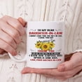 thumbnail image 5 of Gifts for Daughter-in-Law from Mother-in-Law, Daughter-in-Law Birthday Sunflower Coffee Mug - 11 oz, 5 of 7