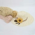 thumbnail image 3 of 500g 400m 10Colors Raffia Paper Yarn Natural DIY Hat Handbag Purse Basket Rattan Knitting Crochet Material, 3 of 7