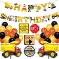 thumbnail image 1 of Juego de globos para fiestas, 35 unidades, globos de látex para camiones con pancarta, 1 of 4