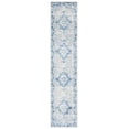 thumbnail image 2 of SAFAVIEH Brentwood Cherette Oriental Runner Rug, Blue/Ivory, 2' x 9', 2 of 11