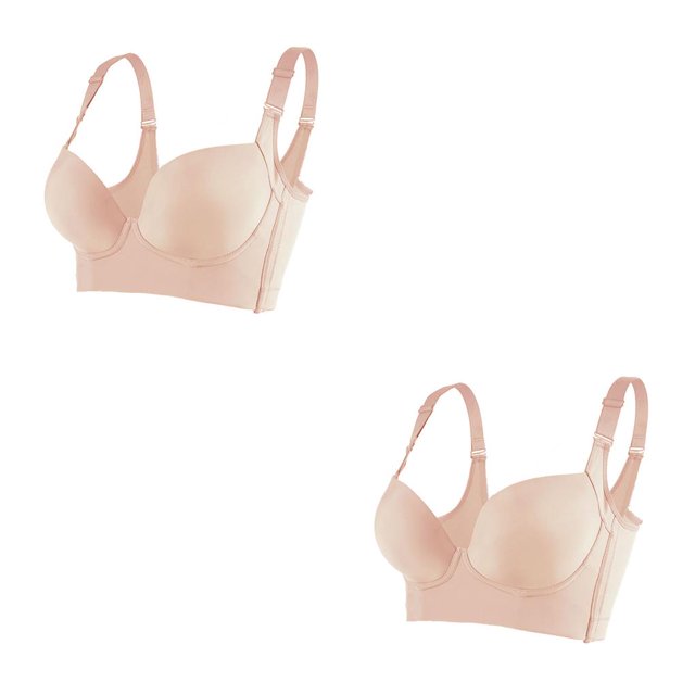 Jumpingount Sujetador con forma de sujetador para mujer, sostén de realce, 7 filas, ropa interior de postura cómoda, Bralette y fino para mujer, Type9 NO9 Jumpingount CBP367867