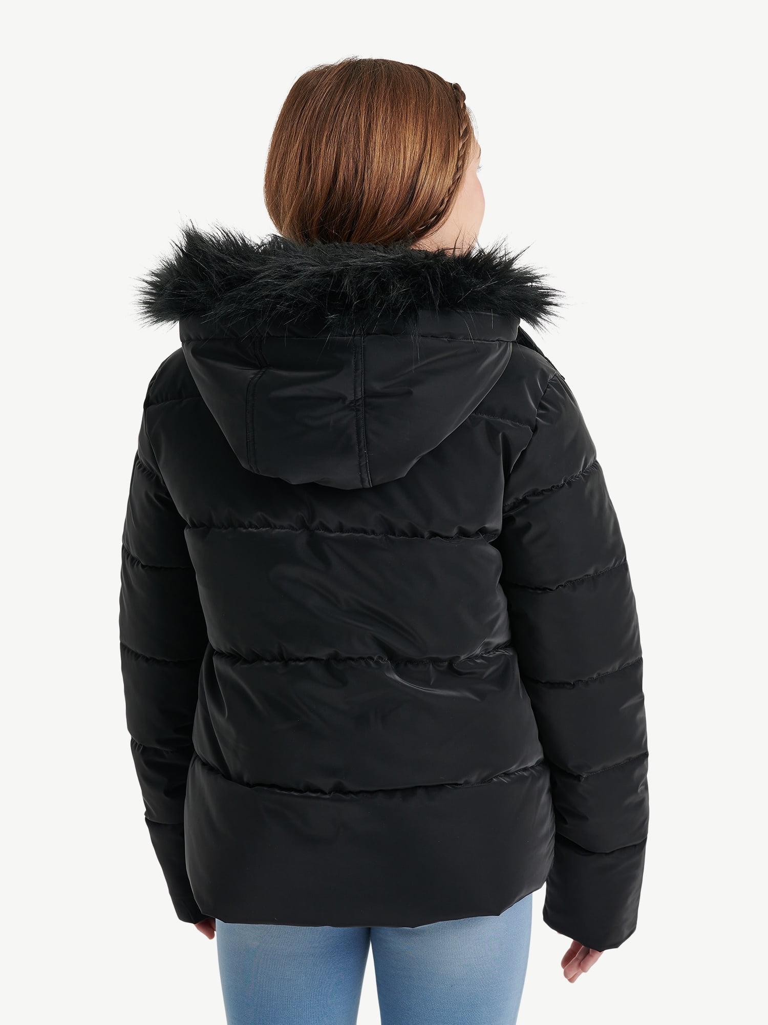 Justice Girls Puffer Jacket, Sizes XS-XL