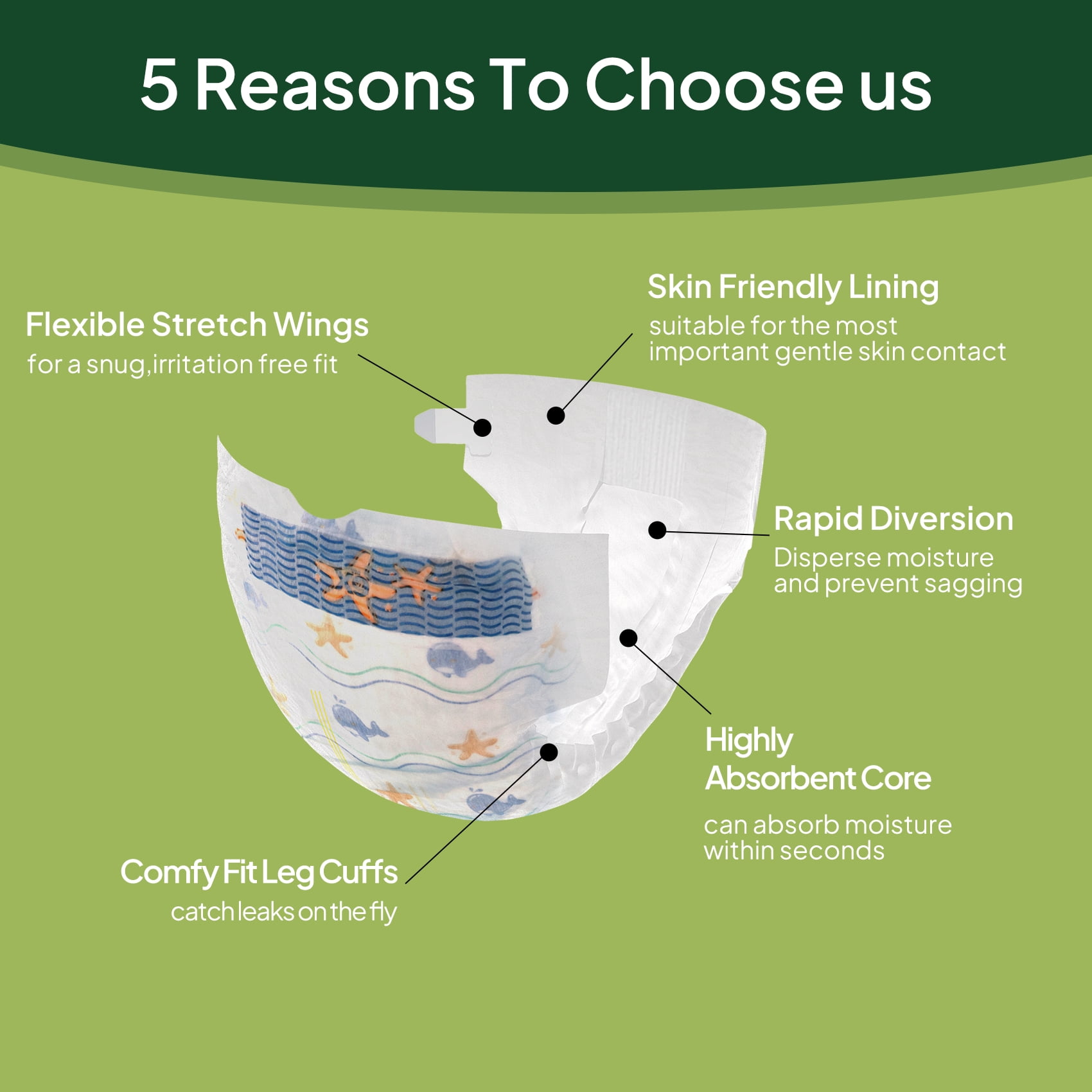 X9 Ultra Thin Diapers
