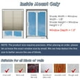 Keego No Drilling Cordless Cellular Shades Window Blinds Easy Installation Heat