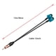 thumbnail image 2 of Cable Antena Radio de Coche Antena Doble Fakra-Din para VW RNS510 RCD510 Jetta, 2 of 5