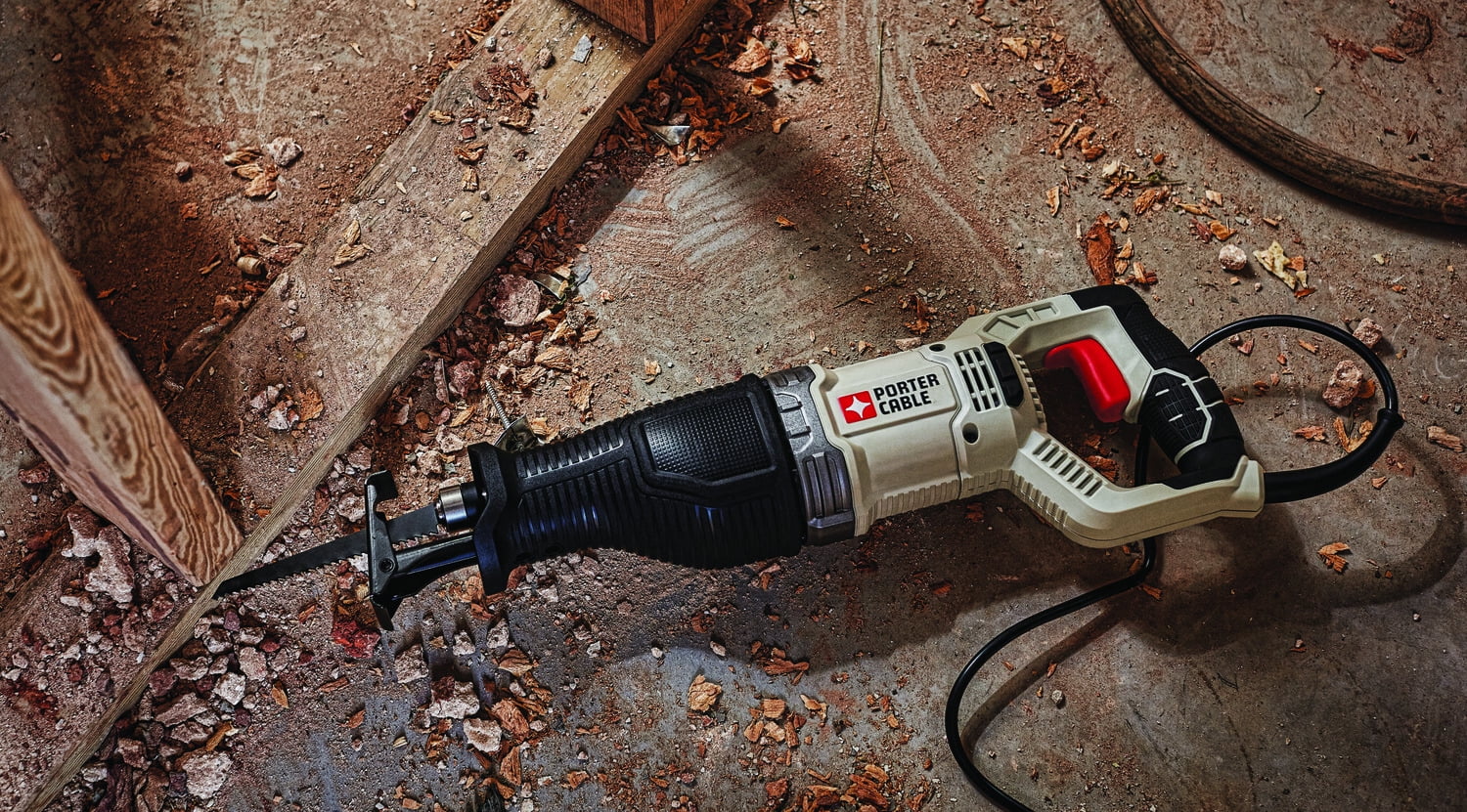 PORTER CABLE PCE360 7.5 Amp Variable Speed Reciprocating Saw