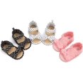 thumbnail image 5 of Infant Baby Girls Boys Sandals Summer Bowknot Crib Shoes Toddler Pu Leather Flower Soft Rubber Sole Dress Flats First Walker Shoes, 5 of 6