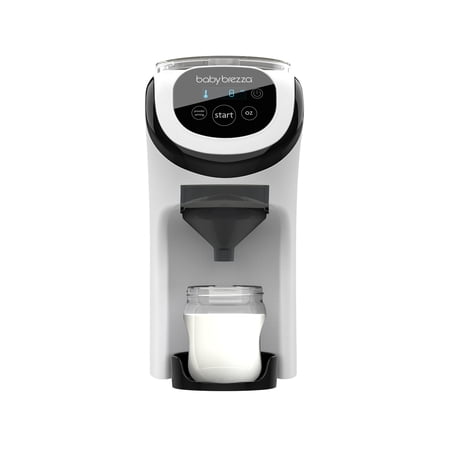 Baby Brezza Formula Pro Mini Baby Formula Mixer Machine Fits Small Spaces and is Portable for Travel– Bottle Makers Makes The Perfect Bottle for Your Infant On The Go, White